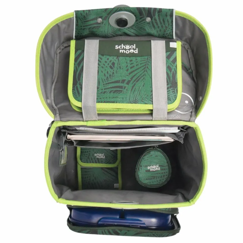 Hot School-Mood Champion Pro Schulranzen-Set 7-teilig Dinosaurier