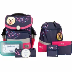 School-Mood Schulranzen & Sets<Timeless Air+ Schulranzen-Set 7tlg. leni