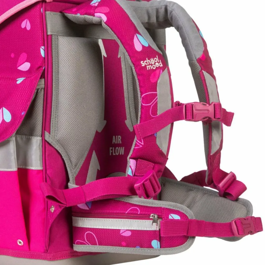 School-Mood Schulranzen & Sets<Timeless Pro Schulranzen-Set 7-teilig Häschen