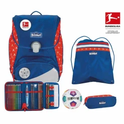 Scout Schulranzen & Sets<Alpha Schulranzen-Set 6-teilig Bundesliga