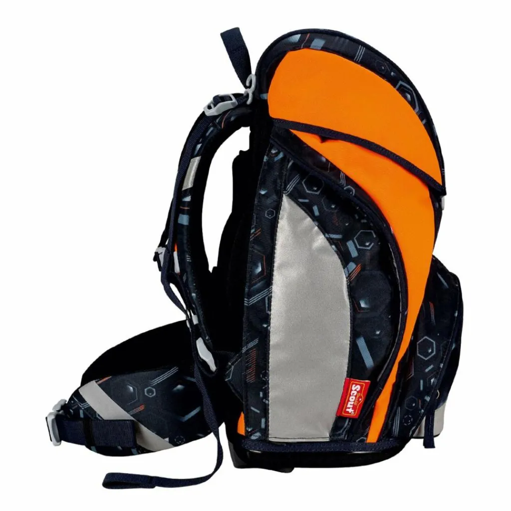 Hot Scout Alpha Schulranzen-Set 4-teilig Space Data