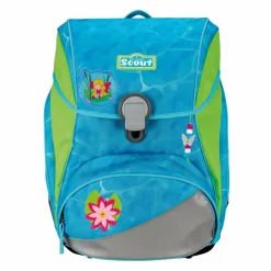 Hot Scout Alpha Schulranzen-Set 4-teilig Water Lily