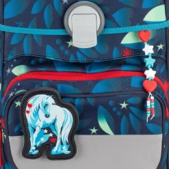 Scout Schulranzen & Sets<Genius LED Schulranzen-Set 4tlg. White Unicorn