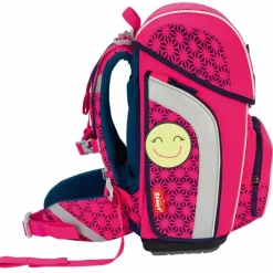 Scout Genius Neon Safety DIN Schulranzen-Set 4-teilig