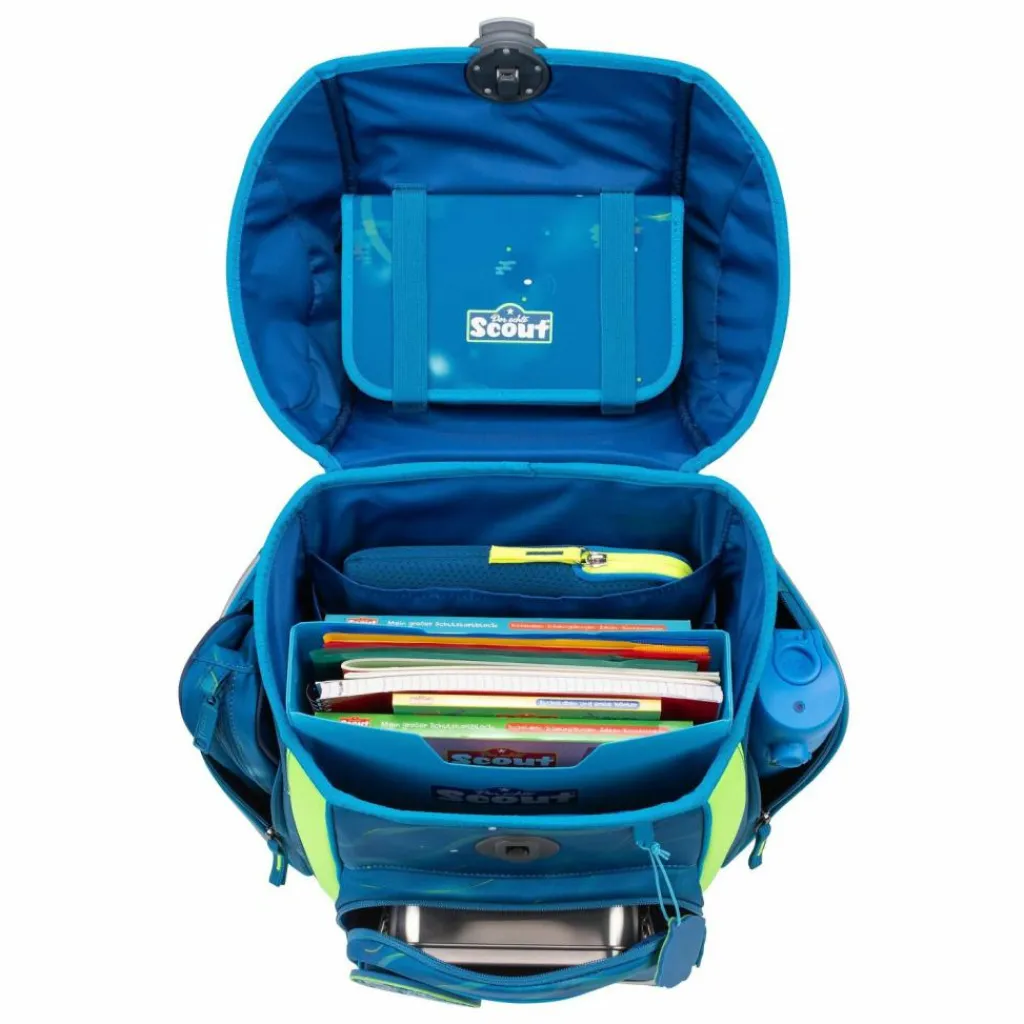 Scout Schulranzen & Sets<Genius Schulranzen-Set 4-teilig Deep Sea