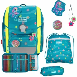 Scout Schulranzen & Sets<Genius Schulranzen-Set 4-teilig Little Flowers