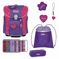 Scout Micro Schulranzen-Set 7-teilig