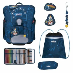 Scout Schulranzen & Sets<Micro Schulranzen-Set 5-teilig Rocket Rider