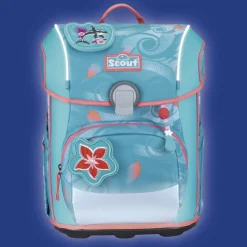 New Scout Neo Exklusiv Safety Light Schulranzen-Set 5-teilig Aloha