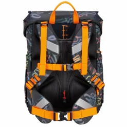 Scout Schulranzen & Sets<Neo Exklusiv Safety Light Schulranzen-Set 5-teilig Flames