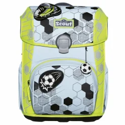 Discount Scout Neo Exklusiv Superflash Extreme Schulranzen-Set 4-teilig Soccer Star