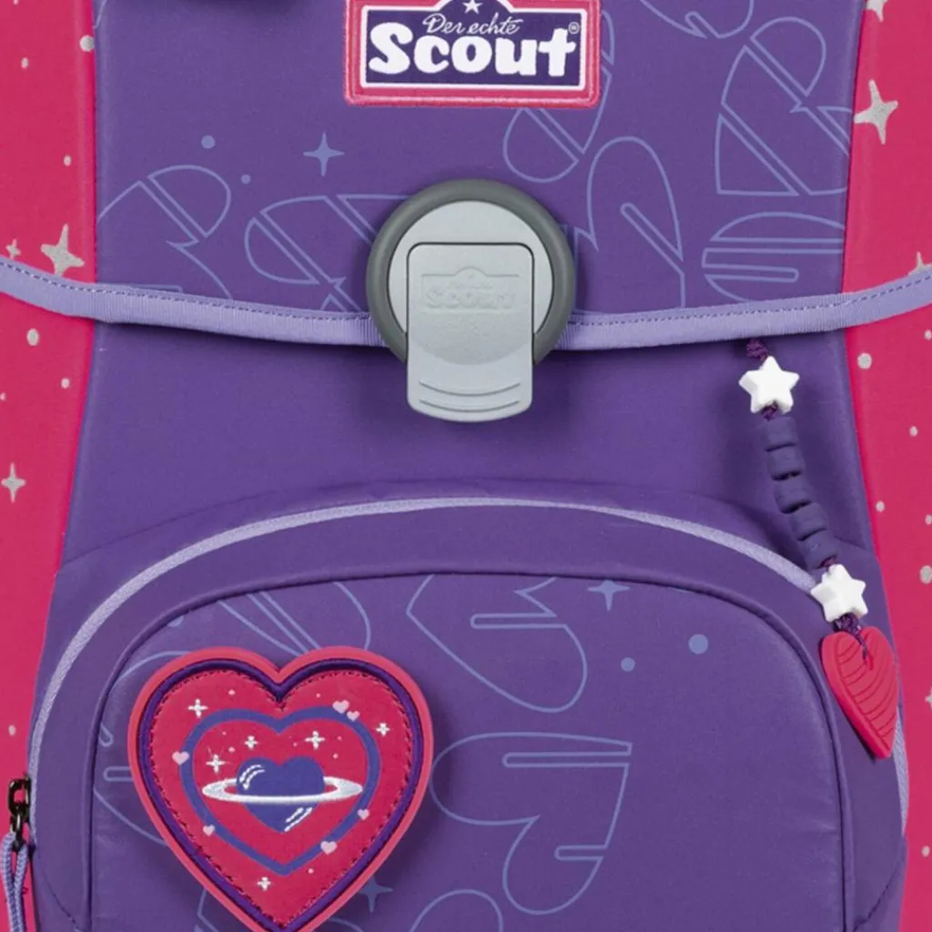 Scout Neo Exklusiv Superflash Extreme Schulranzen-Set 4-teilig