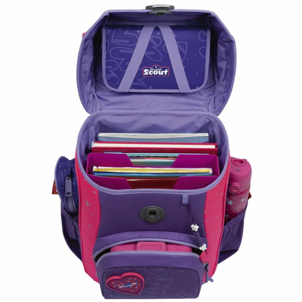 Scout Neo Exklusiv Superflash Extreme Schulranzen-Set 4-teilig