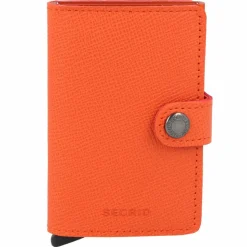 Secrid Visitenkartenetuis<Miniwallet Crisple Kreditkartenetui Geldbörse RFID Leder 6,5 cm pumpkin