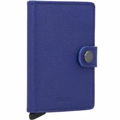 Secrid Visitenkartenetuis<Miniwallet Crisple Kreditkartenetui Geldbörse RFID Leder 6,5 cm cobalt