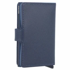 Secrid Visitenkartenetuis<Miniwallet Crisple Kreditkartenetui Geldbörse RFID Leder 6,5 cm navy