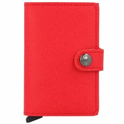 Secrid Visitenkartenetuis<Miniwallet Crisple Kreditkartenetui Geldbörse RFID Leder 6,5 cm lipstick