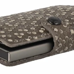 Secrid Visitenkartenetuis<Miniwallet Kreditkartenetui RFID Schutz Leder 6.5 cm grey