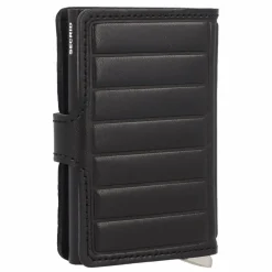 Secrid Visitenkartenetuis<Miniwallet Kreditkartenetui RFID Schutz Leder 6.5 cm black
