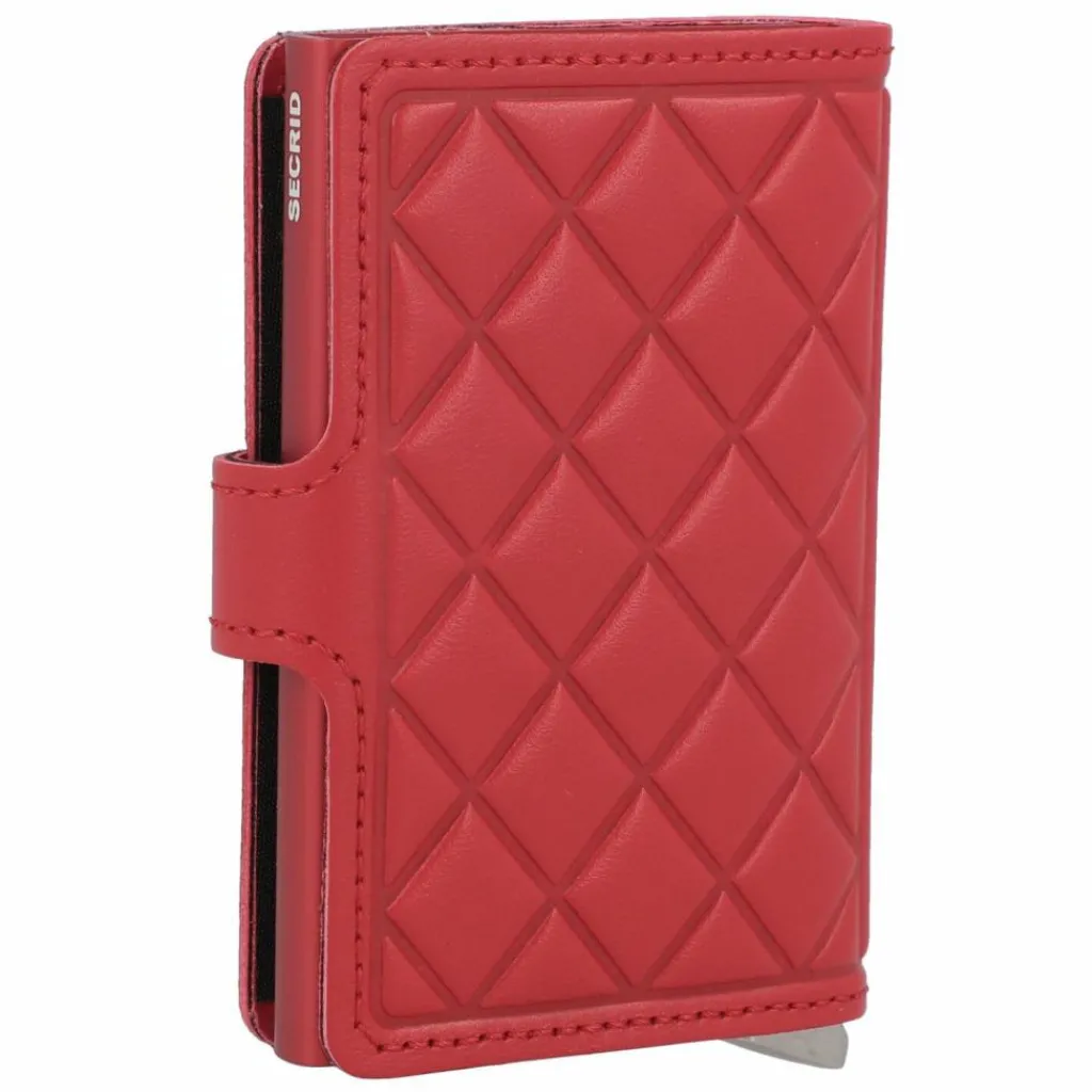 Secrid Visitenkartenetuis<Miniwallet Kitkartenetui RFID Schutz Leder 6.5 cm red