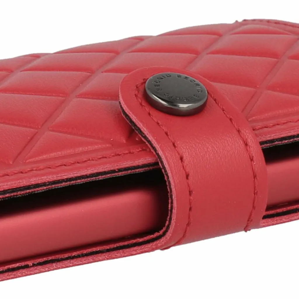 Secrid Visitenkartenetuis<Miniwallet Kitkartenetui RFID Schutz Leder 6.5 cm red