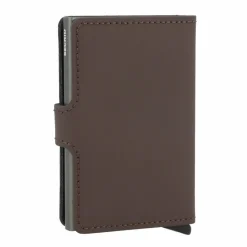 Sale Secrid Miniwallet Kreditkartenetui RFID Schutz Leder 6.5 cm truffle