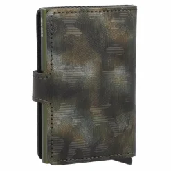 Secrid Visitenkartenetuis<Miniwallet Kreditkartenetui RFID Schutz Leder 6.5 cm moss