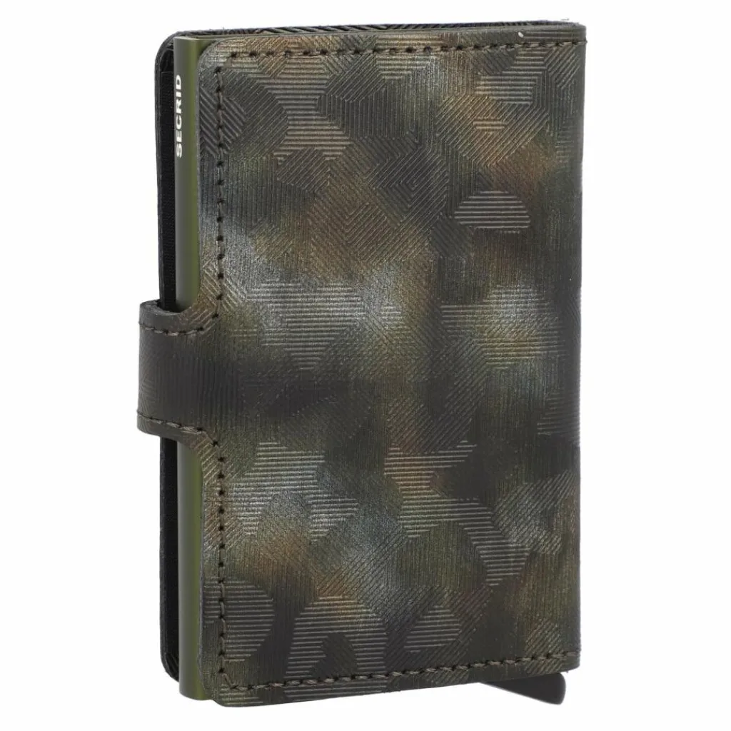 Secrid Visitenkartenetuis<Miniwallet Kreditkartenetui RFID Schutz Leder 6.5 cm moss