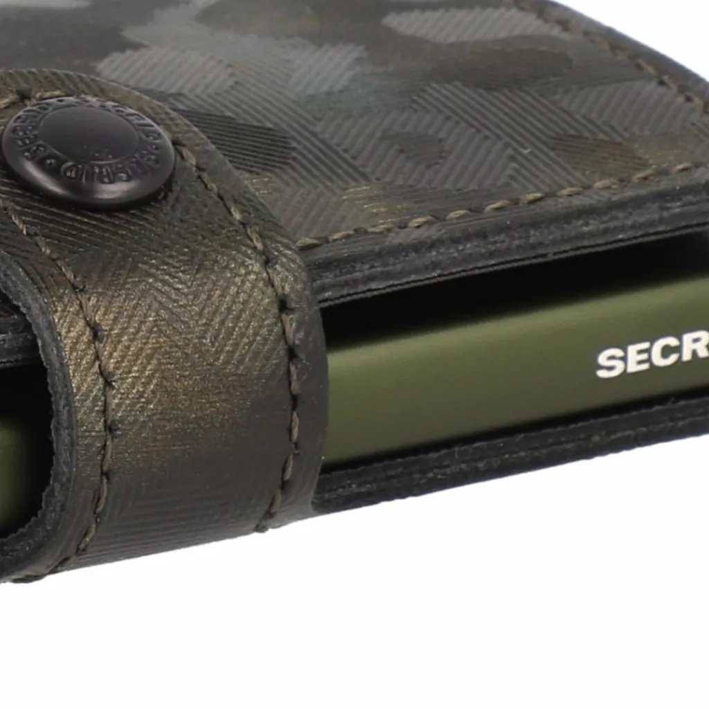 Secrid Visitenkartenetuis<Miniwallet Kreditkartenetui RFID Schutz Leder 6.5 cm moss