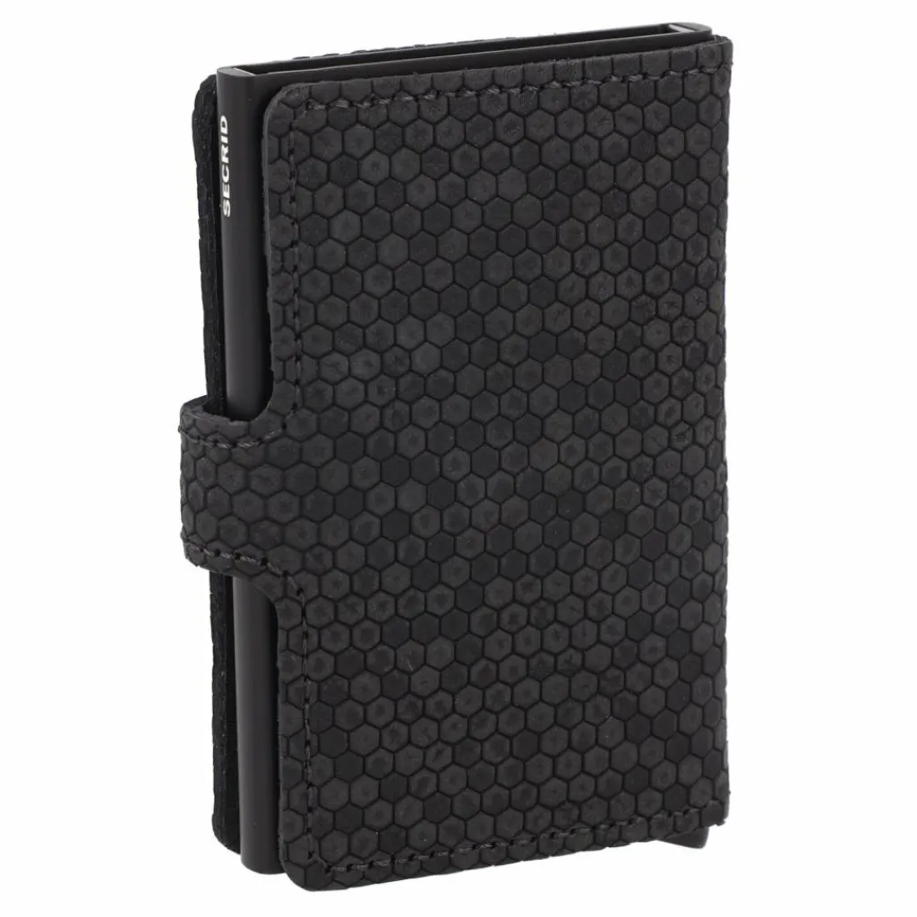 Discount Secrid Miniwallet Kreditkartenetui RFID Schutz Leder 6.5 cm black
