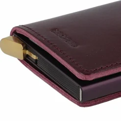 New Secrid Miniwallet Kreditkartenetui RFID Schutz Leder 6.5 cm bordeaux
