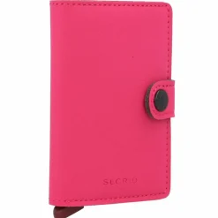 Clearance Secrid Miniwallet Kreditkartenetui RFID Leder 6 cm yard fuchsia