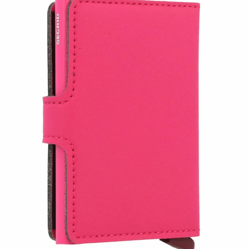 Clearance Secrid Miniwallet Kreditkartenetui RFID Leder 6 cm yard fuchsia