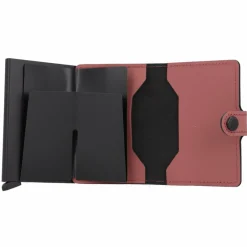 Secrid Miniwallet Kreditkartenetui RFID Schutz Leder 6.5 cm rose
