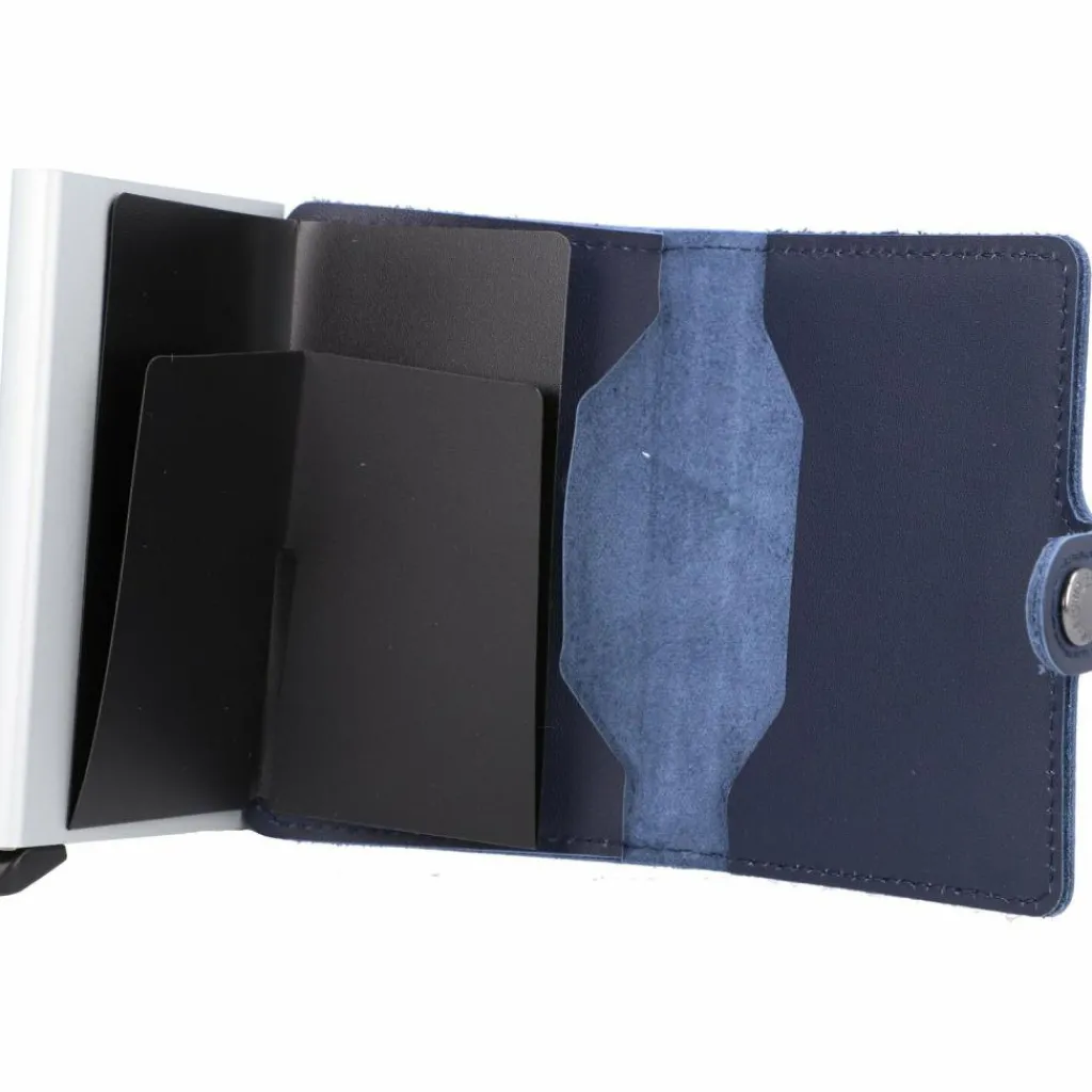 Secrid Visitenkartenetuis<Miniwallet Original Kreditkartenetui Geldbörse RFID Leder 6,5 cm navy