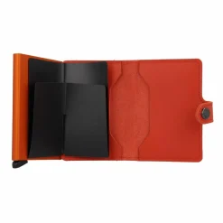 Secrid Visitenkartenetuis<Miniwallet Original Kreditkartenetui Geldbörse RFID Leder 6,5 cm orange