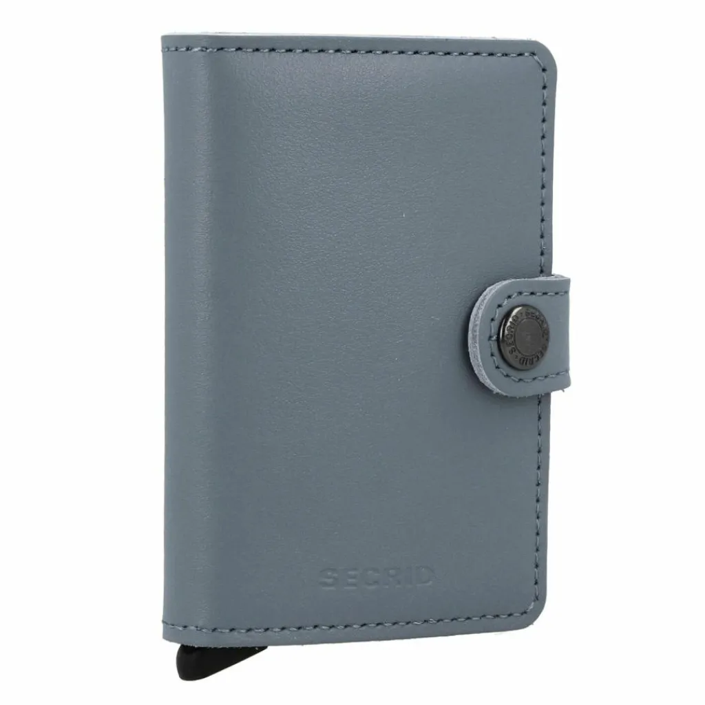Secrid Visitenkartenetuis<Miniwallet Original Kreditkartenetui Geldbörse RFID Leder 6,5 cm ice blue