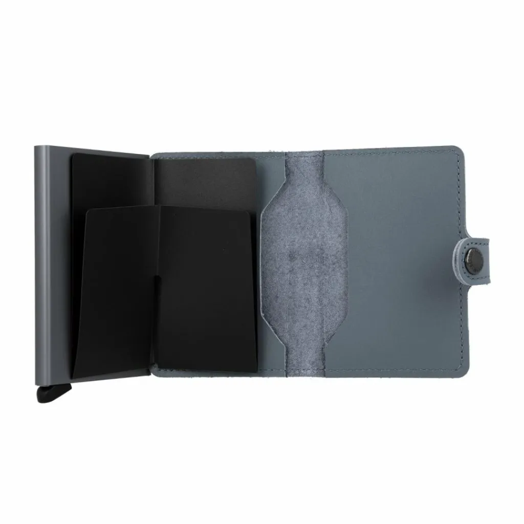 Secrid Visitenkartenetuis<Miniwallet Original Kreditkartenetui Geldbörse RFID Leder 6,5 cm ice blue