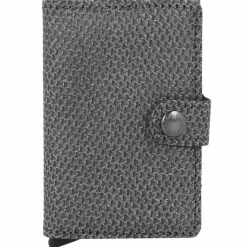 Secrid Visitenkartenetuis<Miniwallet Sparkle Kreditkartenetui RFID Schutz Leder 6 cm silver