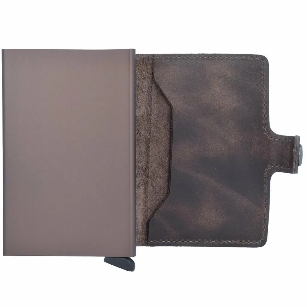 Secrid Miniwallet Vintage Kreditkartenetui Geldbörse RFID Leder 6,5 cm