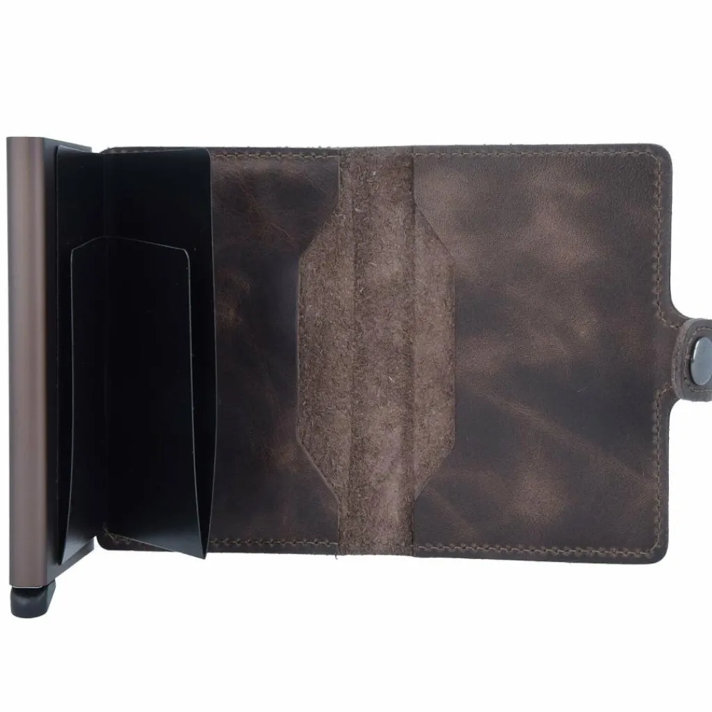 Secrid Miniwallet Vintage Kreditkartenetui Geldbörse RFID Leder 6,5 cm