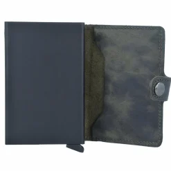 Sale Secrid Miniwallet Vintage Kreditkartenetui Geldbörse RFID Leder 6,5 cm olive black