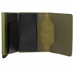 Secrid Visitenkartenetuis<Slimwallet Crisple Kreditkartenetui Geldbörse RFID Leder 6,5 cm kelp