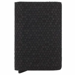 Secrid Visitenkartenetuis<Slimwallet Kreditkartenetui RFID Schutz Leder 7 cm black