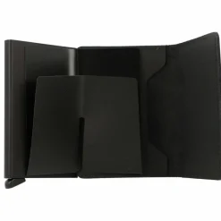 Secrid Visitenkartenetuis<Slimwallet Matte Kreditkartenetui Geldbörse RFID Leder 6,5 cm black