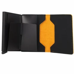Secrid Visitenkartenetuis<Slimwallet Matte Kreditkartenetui Geldbörse RFID Leder 6,5 cm truffle - orange