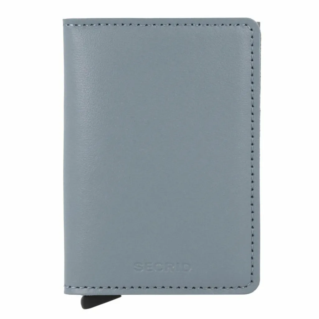 Clearance Secrid Slimwallet Original Kreditkartenetui Geldbörse RFID Leder 6,5 cm ice blue