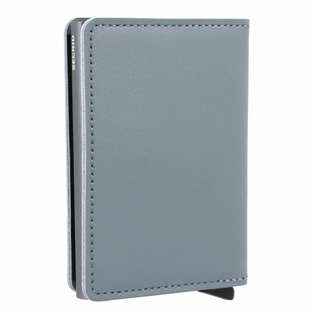 Clearance Secrid Slimwallet Original Kreditkartenetui Geldbörse RFID Leder 6,5 cm ice blue