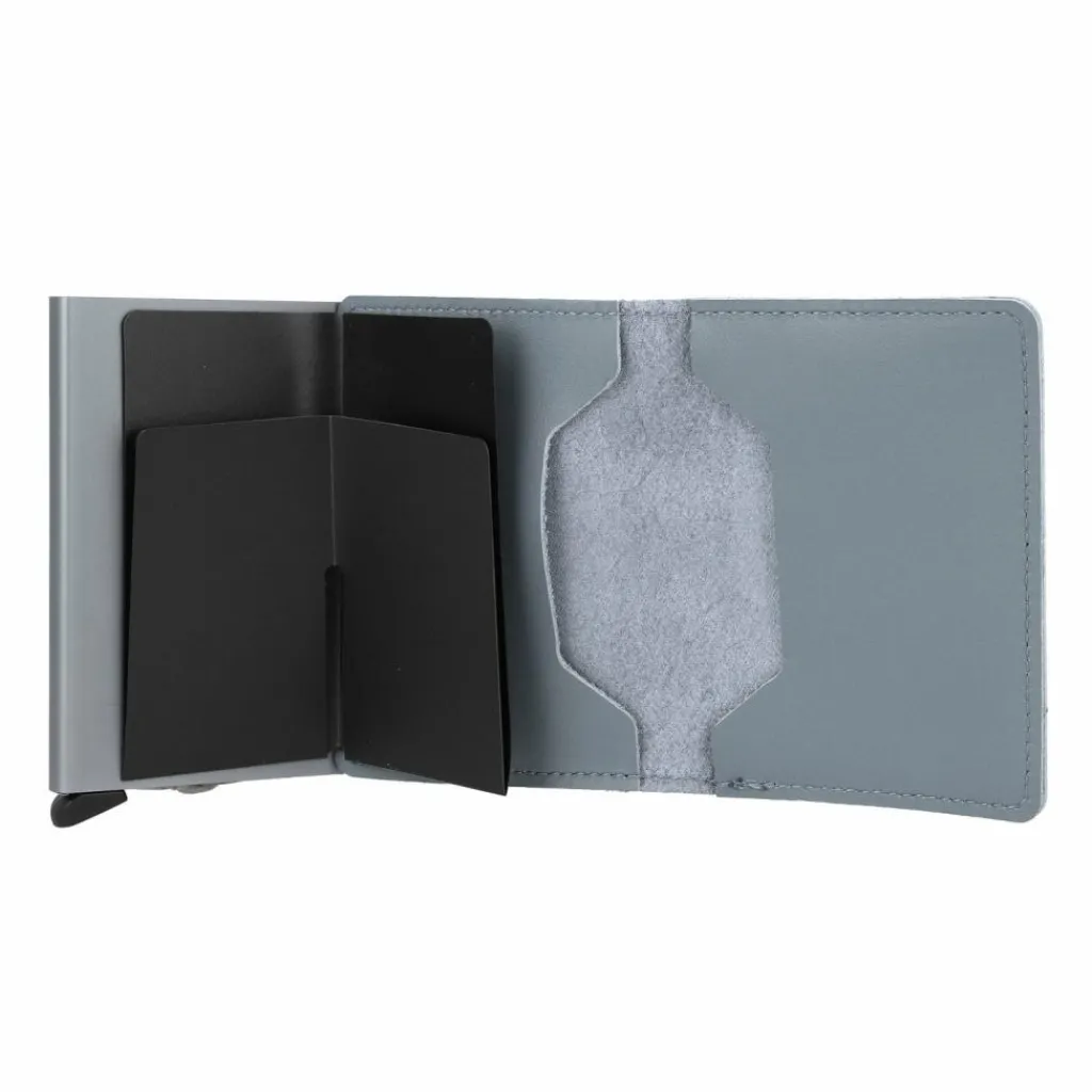 Clearance Secrid Slimwallet Original Kreditkartenetui Geldbörse RFID Leder 6,5 cm ice blue
