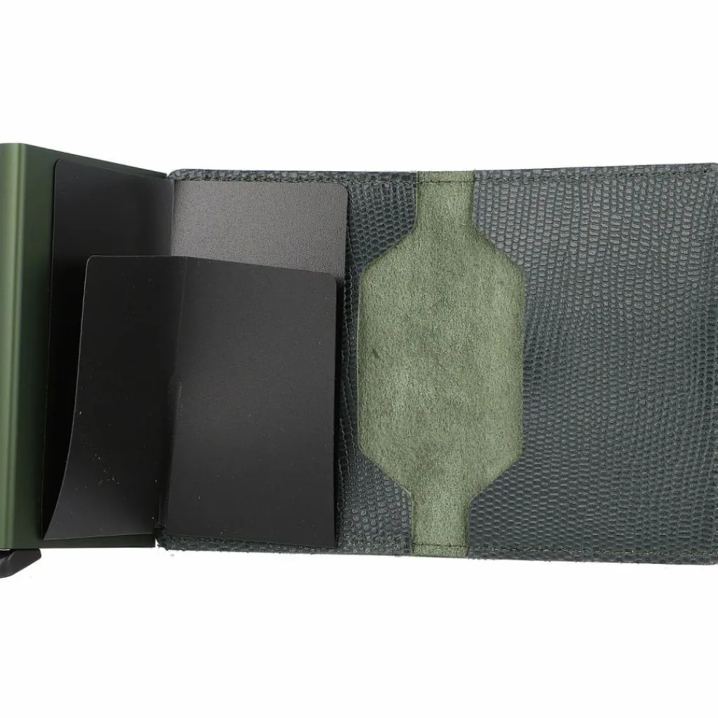 Secrid Slimwallet Rango Kreditkartenetui RFID Leder 7 cm green